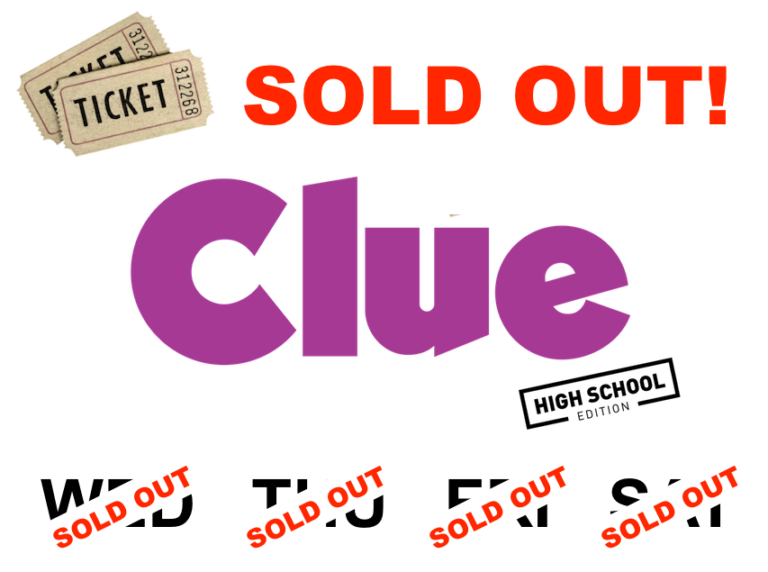 Update: CLUE is SOLD OUT!